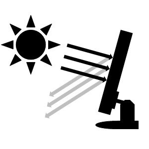 CM-NMR7 entspiegeltes TFT Display mit Sonnenblende