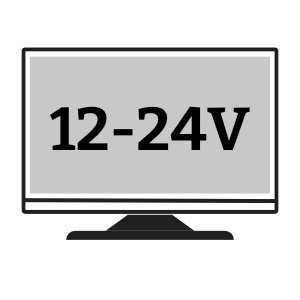 12 - 24 Volt Betriebsspannung
