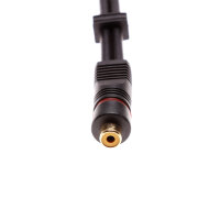 Cinch Y-Kabel 1 Buchse auf 2 Stecker