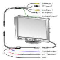 9" TFT Monitor Carmedien CM-NMR9