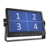 9" Quad Monitor Carmedien CM-NMR9Q4